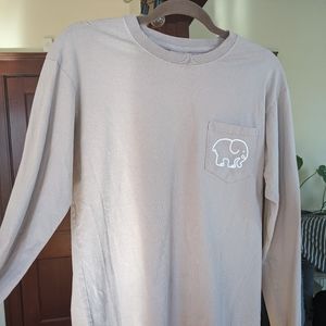 Ivory Ella mauve long sleeve shirt